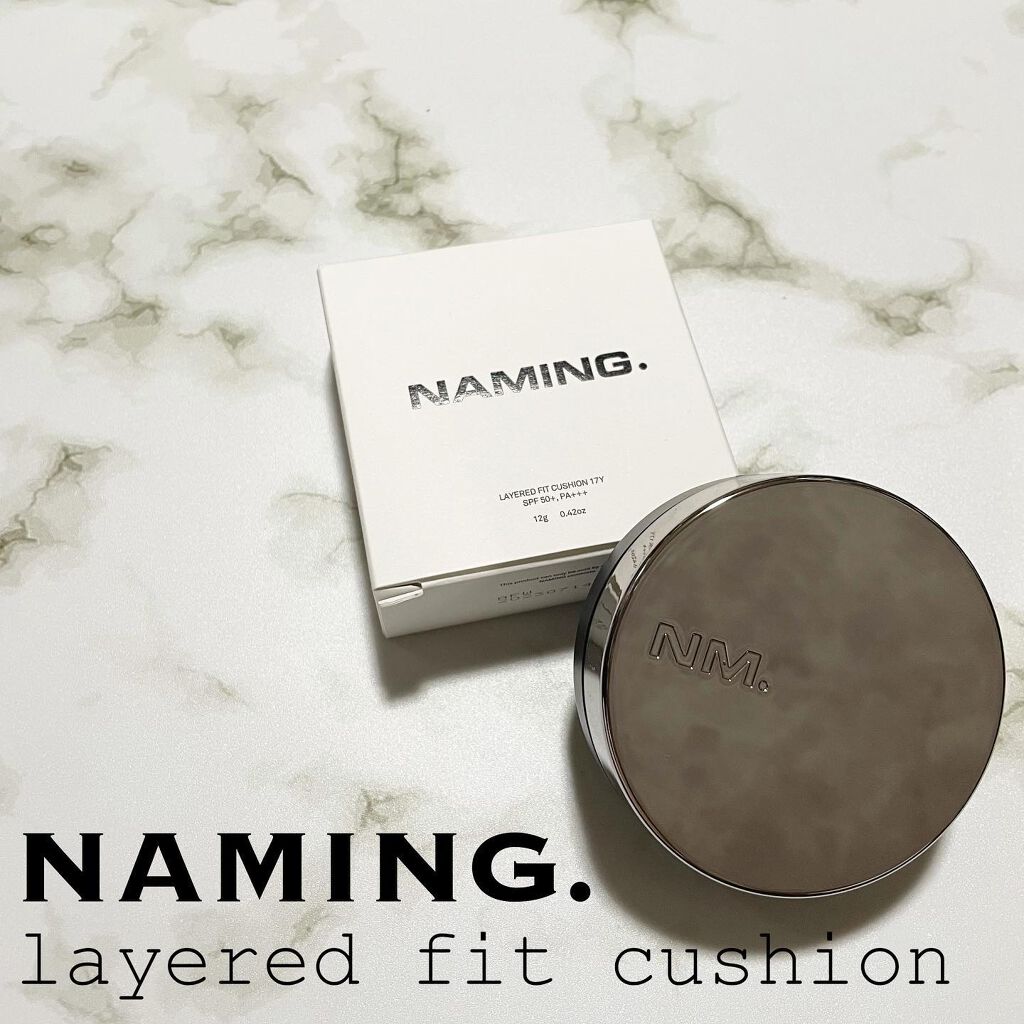 ネーミング レイヤード フィットクッション/NAMING./クッションファンデーションを使ったクチコミ(1枚目)