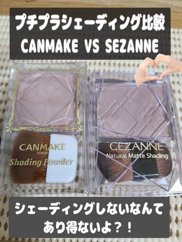 ナチュラルマットシェーディング/CEZANNE/シェーディングを使ったクチコミ（1枚目）