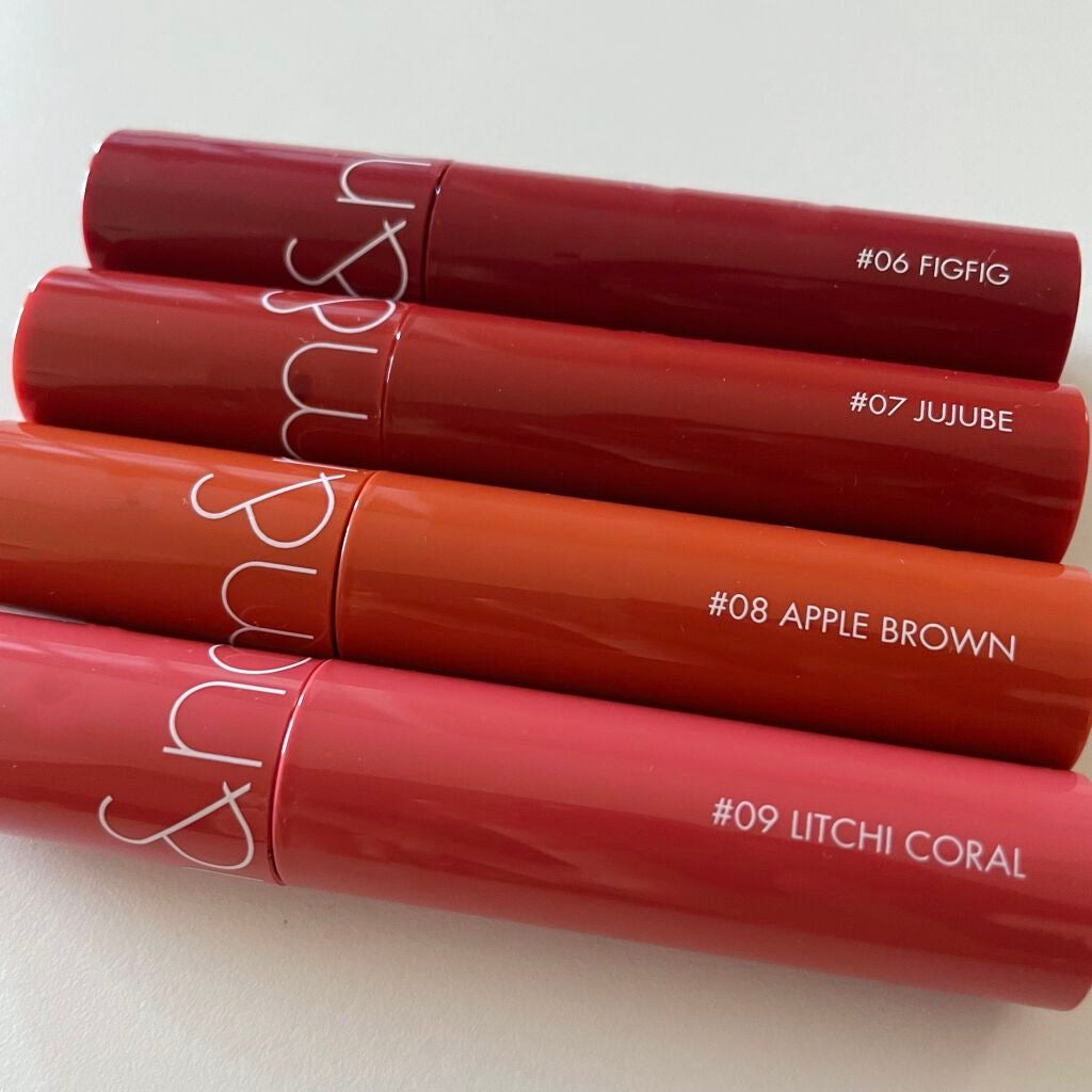 ジューシーラスティングティント/rom&nd/リップティントを使ったクチコミ(1枚目)