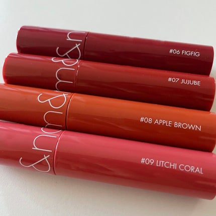 ジューシーラスティングティント/rom&nd/リップティントを使ったクチコミ(1枚目)