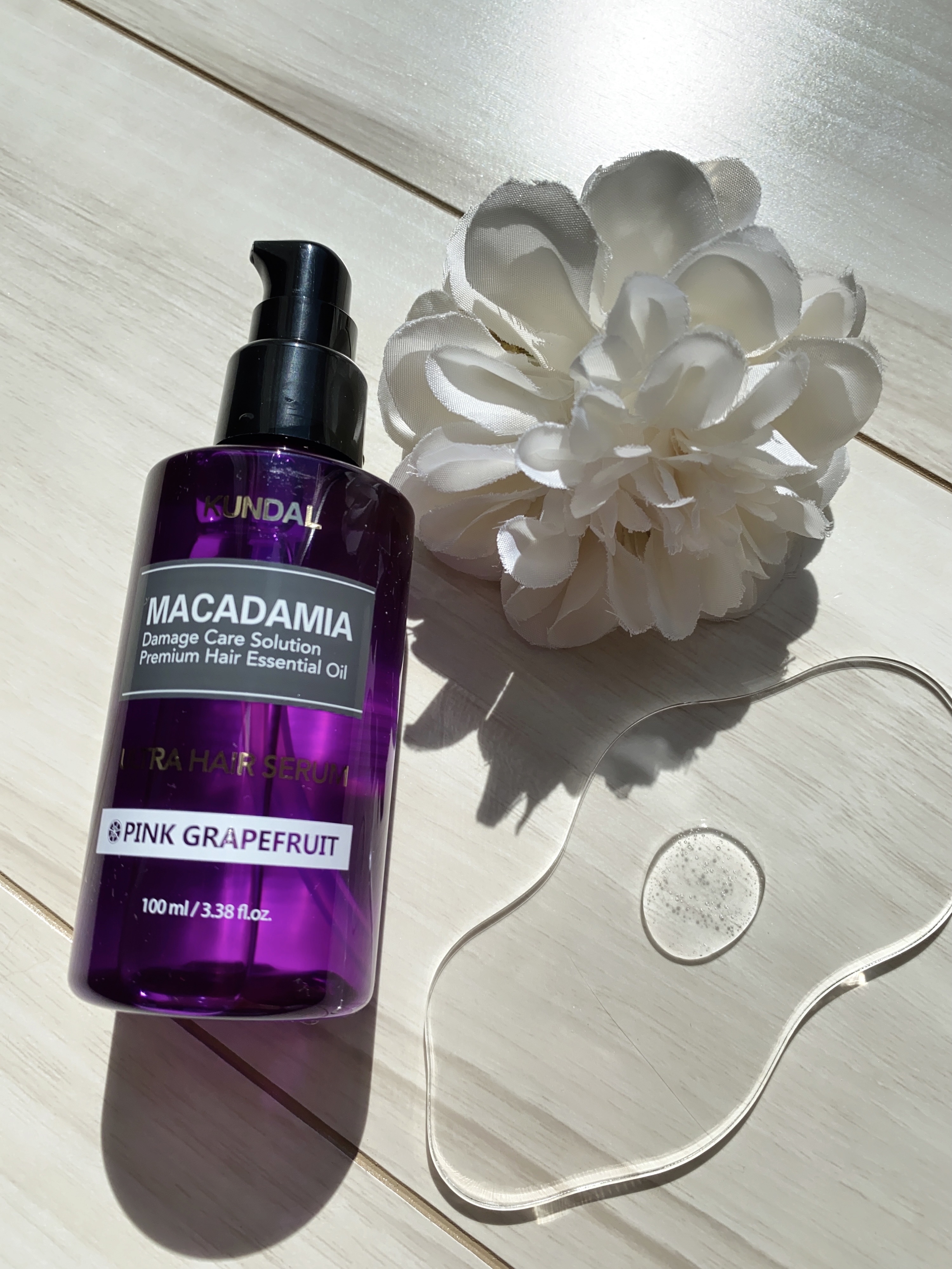 クンダル マカダミア ウルトラヘアセラム /KUNDAL/ヘアオイルを使ったクチコミ（2枚目）