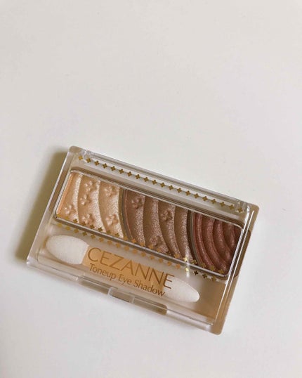 トーンアップアイシャドウ/CEZANNE/アイシャドウパレットを使ったクチコミ(2枚目)