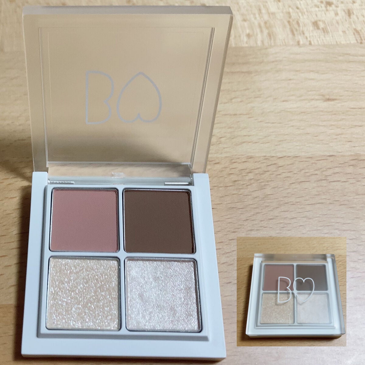 THE アイパレR/b idol/アイシャドウパレットを使ったクチコミ(3枚目)