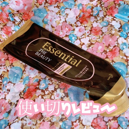 THE BEAUTY 髪のキメ美容プレミアムトリートメント<モイストリペアプレミアム>/エッセンシャル/洗い流すヘアトリートメントを使ったクチコミ(1枚目)