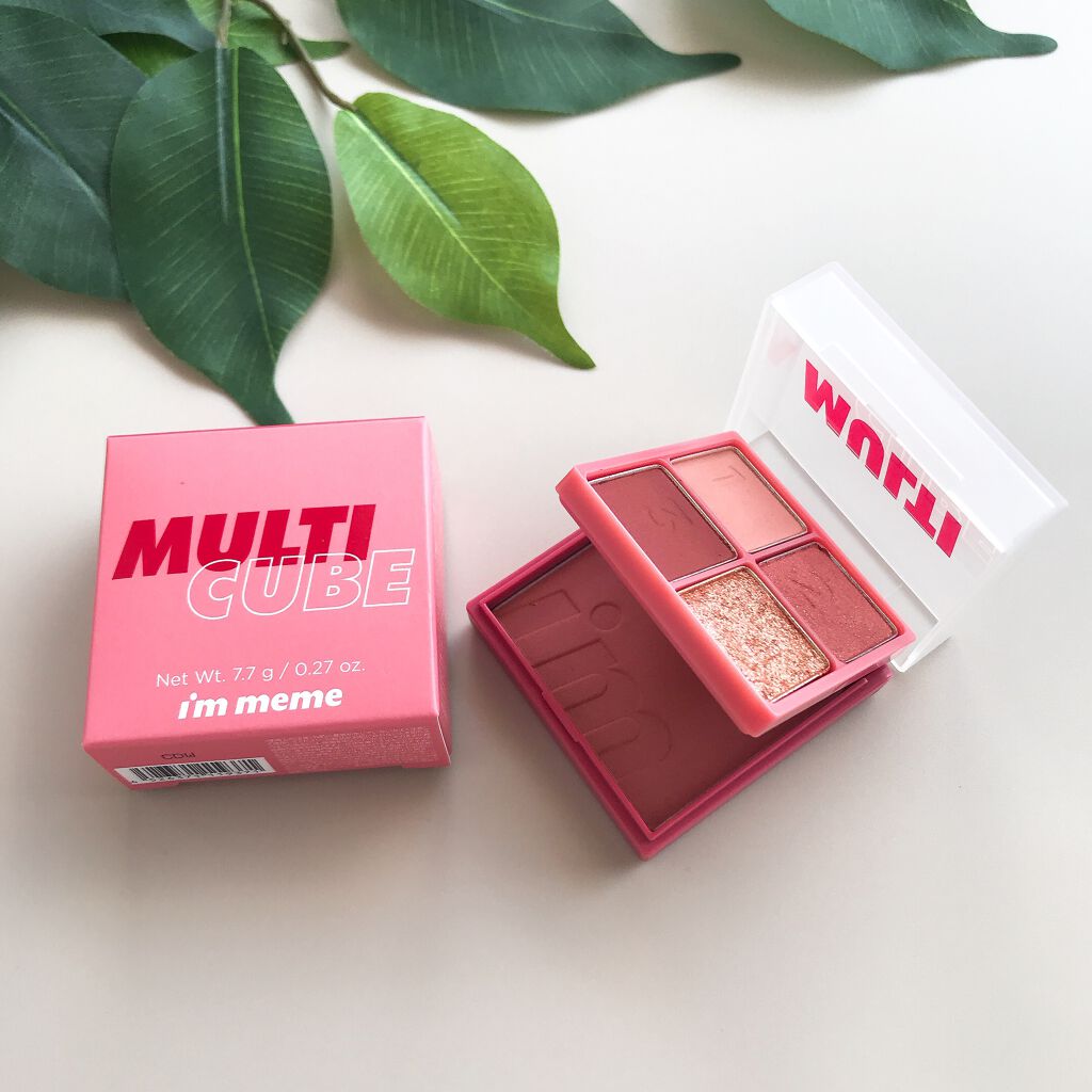 マルチキューブ/i’m meme/アイシャドウパレットを使ったクチコミ(1枚目)