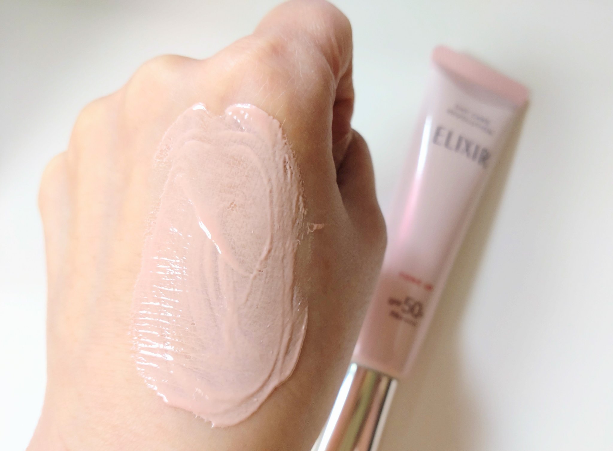 エリクシール　デーケアレボリューション　トーンアップ　SP+　aa/エリクシール/化粧下地を使ったクチコミ（3枚目）