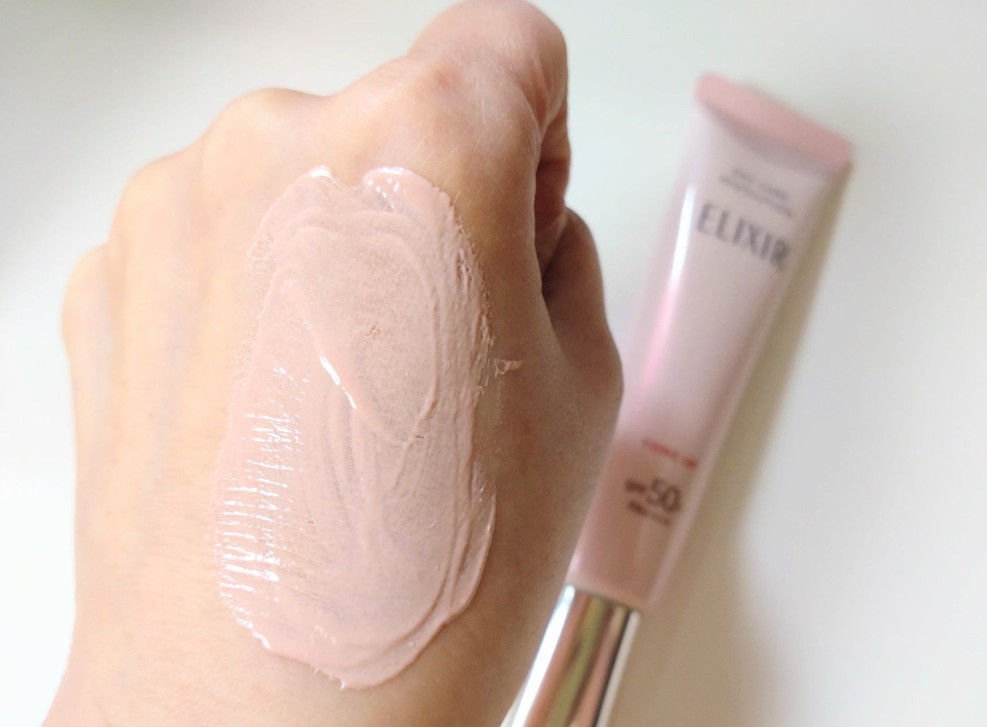 エリクシール デーケアレボリューション トーンアップ SP+ aa/エリクシール/化粧下地を使ったクチコミ(3枚目)