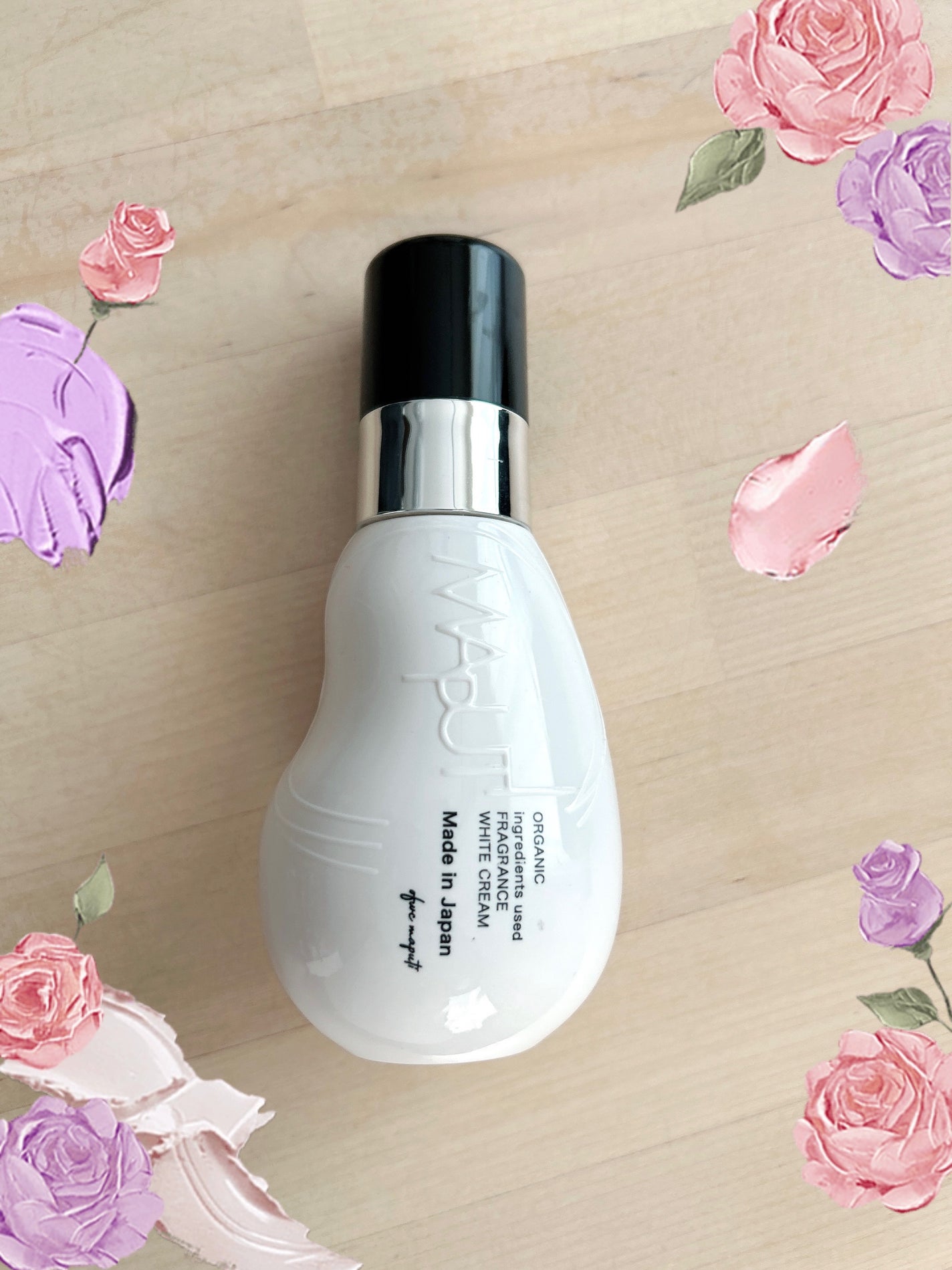 オーガニックフレグランスホワイトクリーム/MAPUTI/デリケートゾーンケアを使ったクチコミ(1枚目)