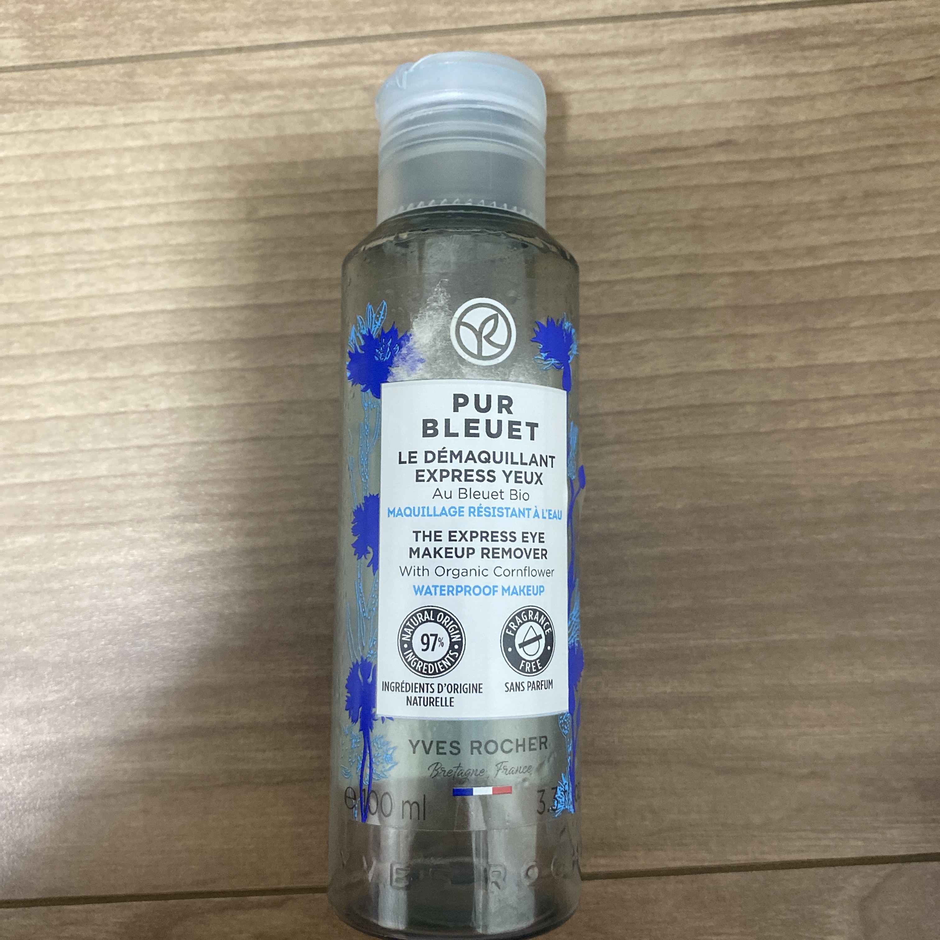 ピュアブルエ アイメイクリムーバー 100ML/イヴ・ロシェ/ポイントメイクリムーバーを使ったクチコミ（1枚目）