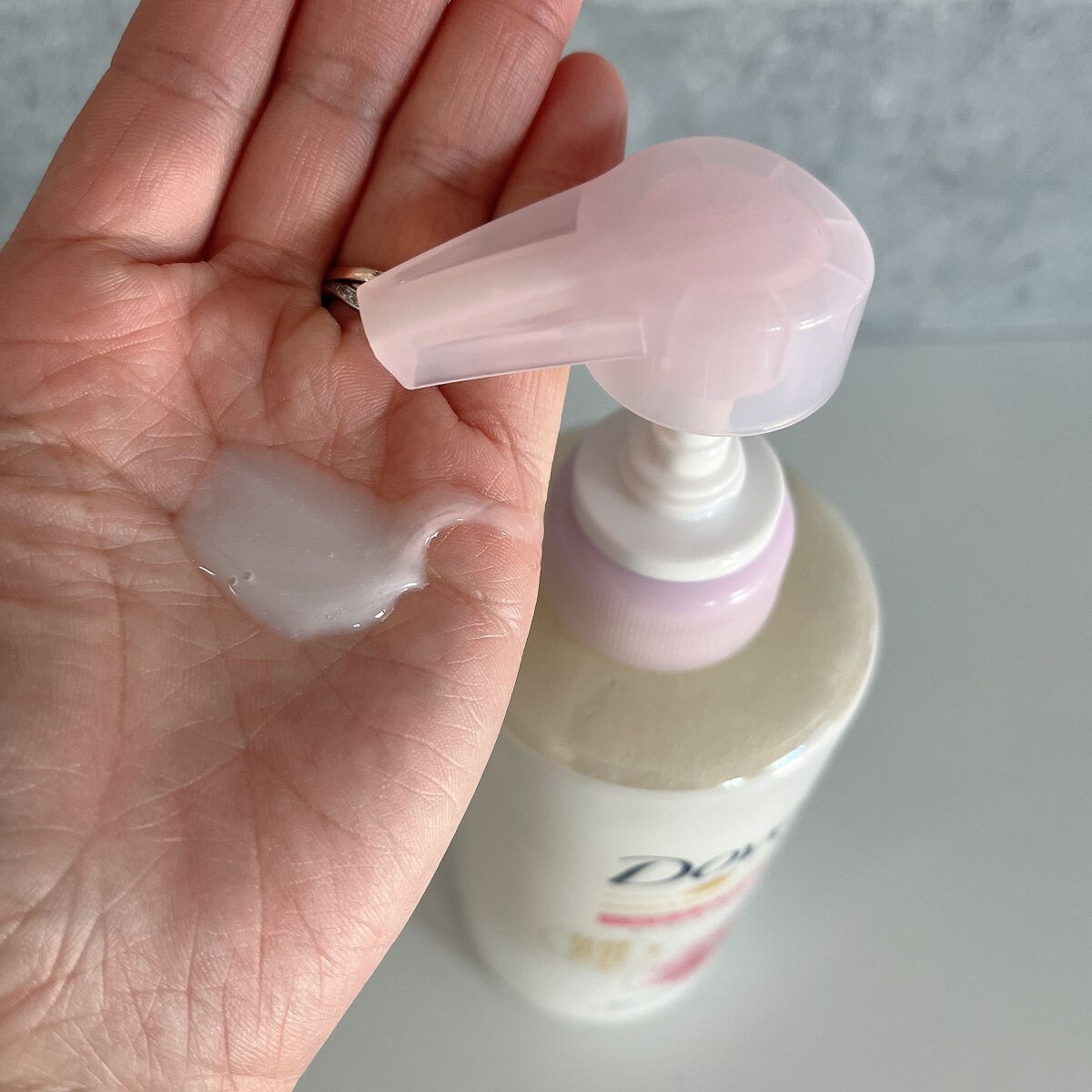 ボディウォッシュ 発酵＆ビューティーシリーズ ツヤ＆透明感/ダヴ/ボディソープを使ったクチコミ（3枚目）