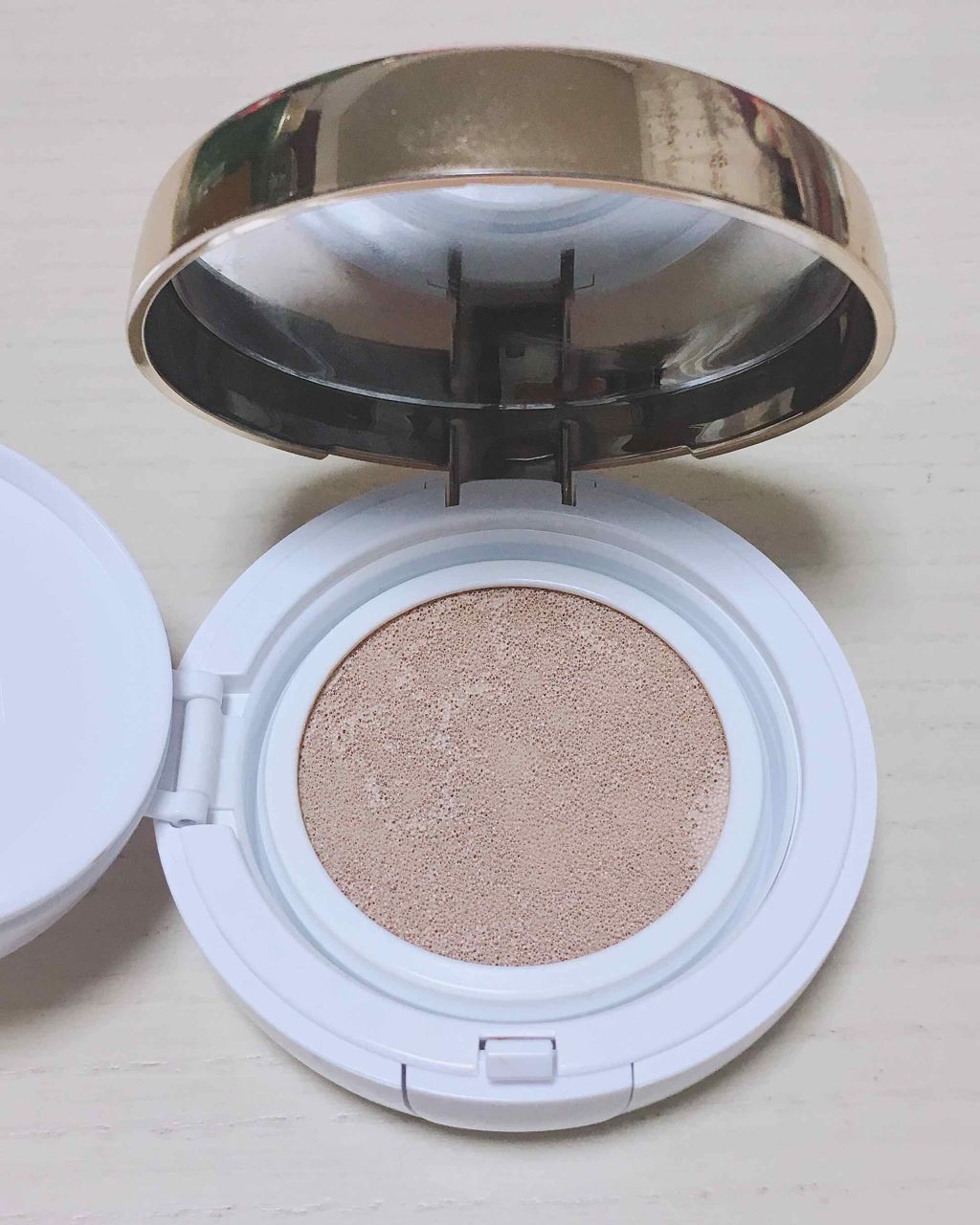 【旧品】マシュマロフィニッシュパウダー/キャンメイク/プレストパウダーを使ったクチコミ（2枚目）