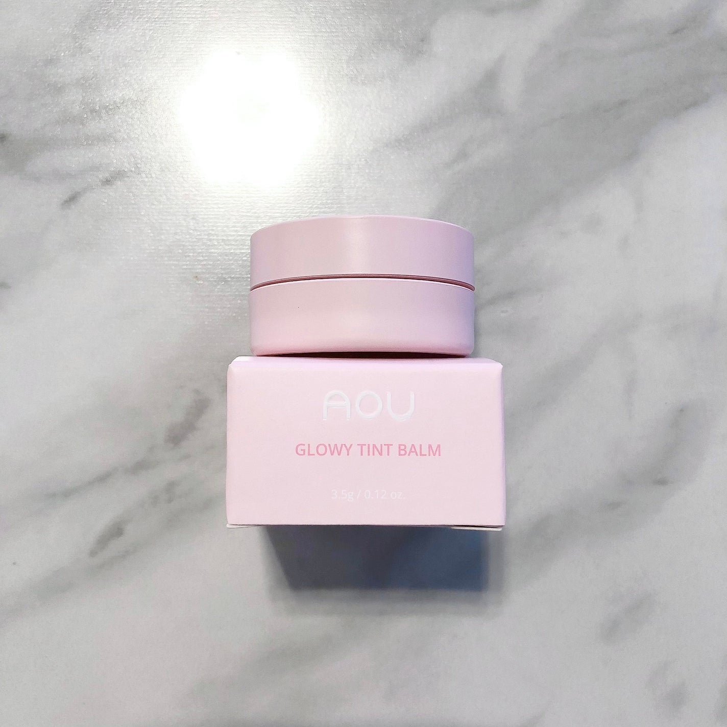 GLOWY TINT BALM/AOU/リップグロスを使ったクチコミ(1枚目)