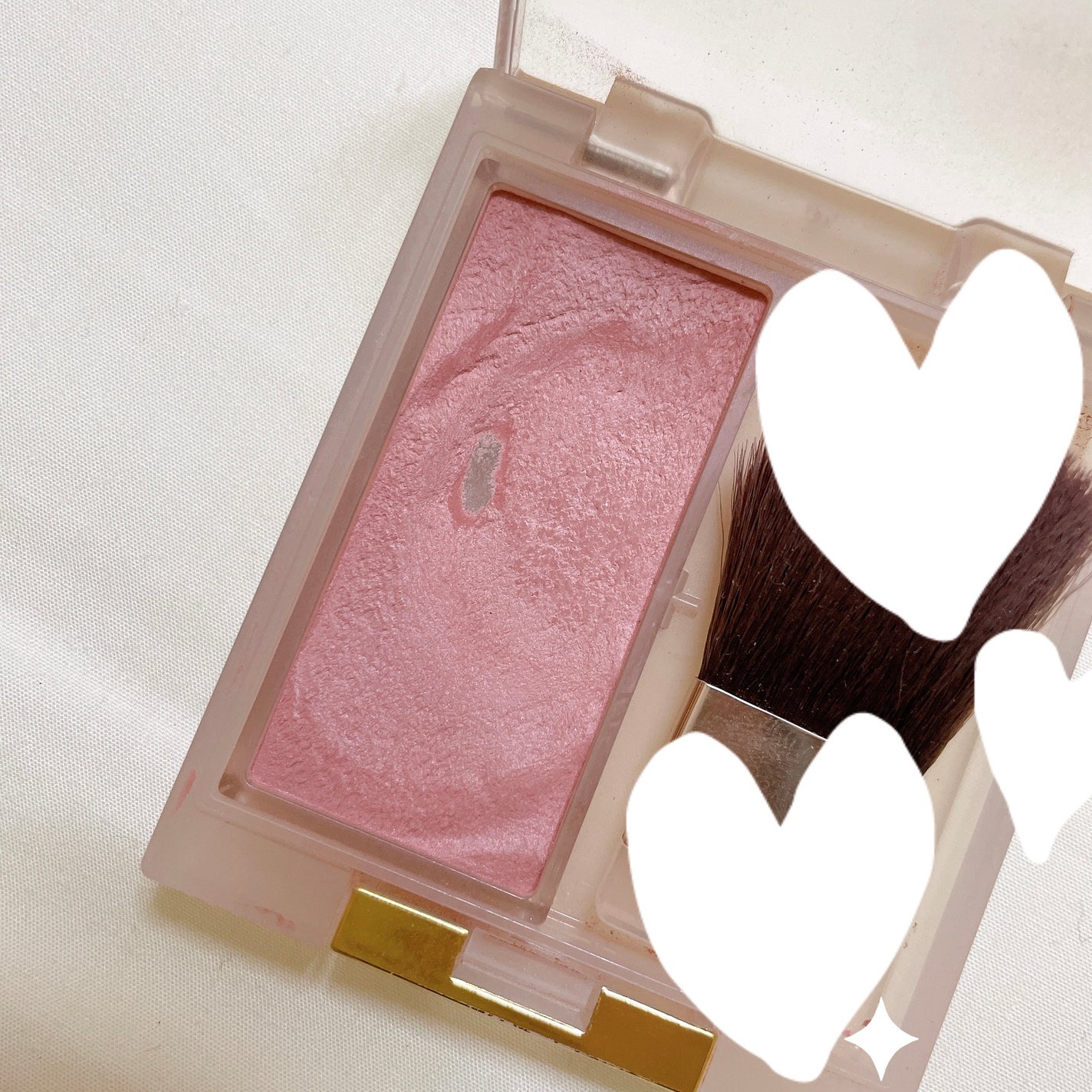 シームレストーン ブラッシュ/excel/パウダーチークを使ったクチコミ(2枚目)