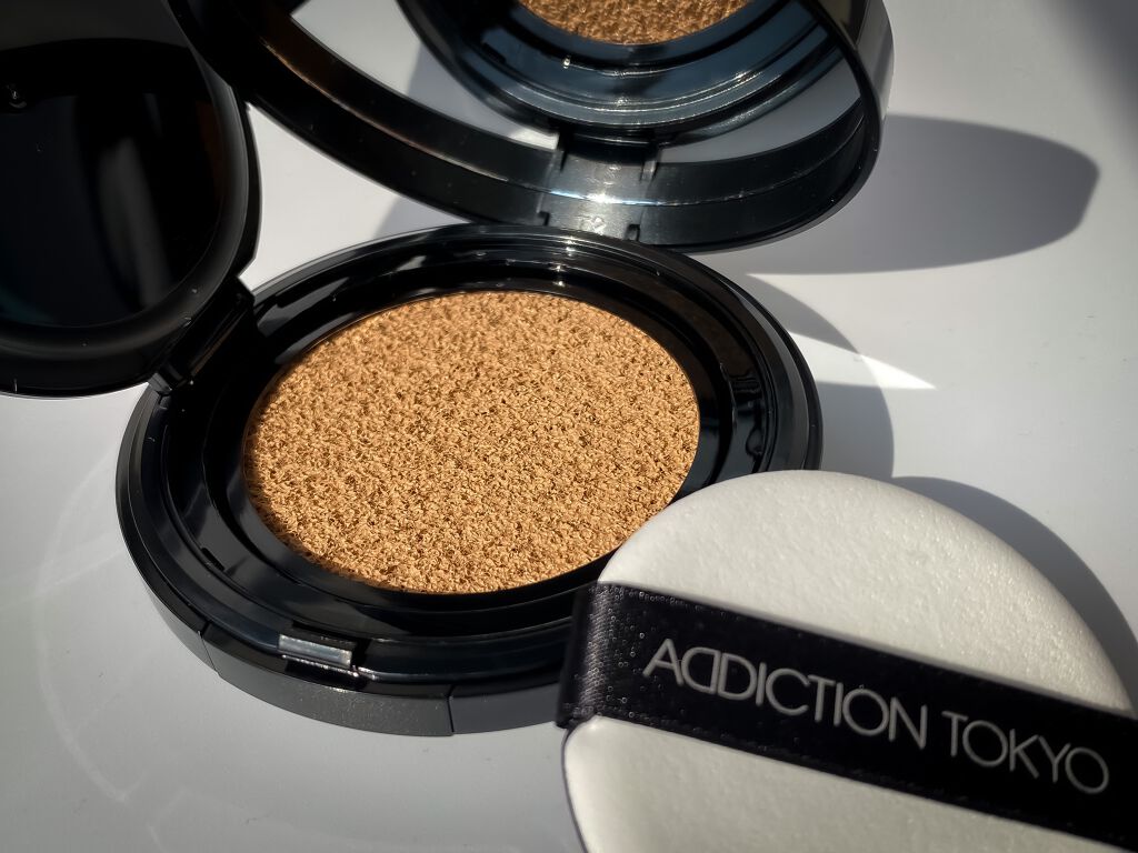 スキンリフレクト ラスティング UV クッションファンデーション/ADDICTION/クッションファンデーションを使ったクチコミ(2枚目)