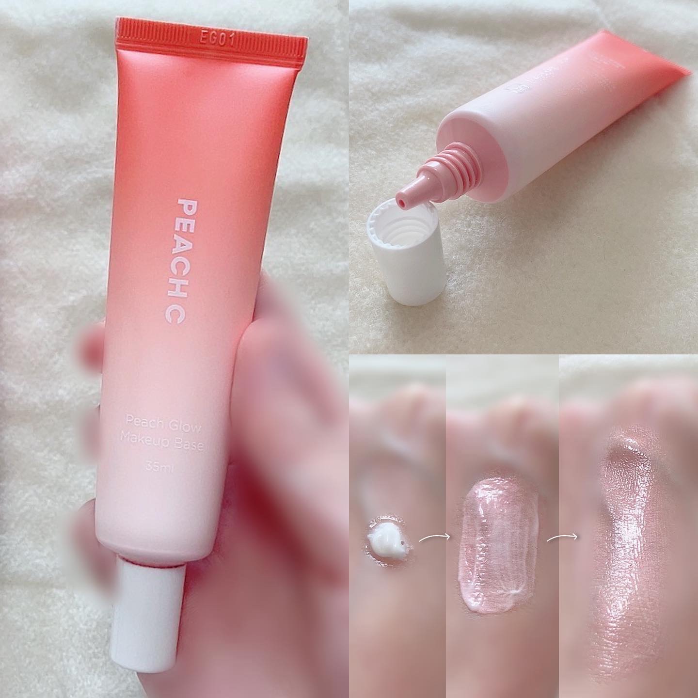 ピーチグロウ メイクアップベース/Peach C/化粧下地を使ったクチコミ（1枚目）