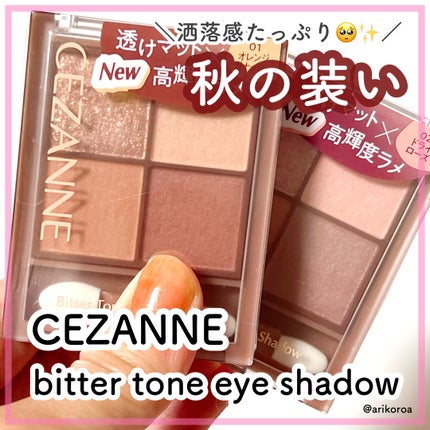 ビタートーンアイシャドウ/CEZANNE/パウダーアイシャドウを使ったクチコミ(1枚目)