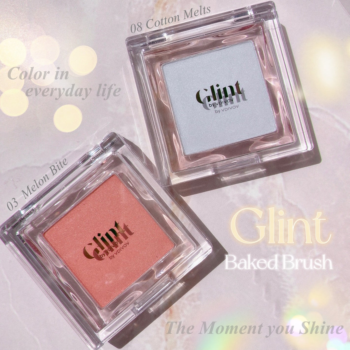 ベイクドブラッシュ/Glint/パウダーチークを使ったクチコミ(1枚目)