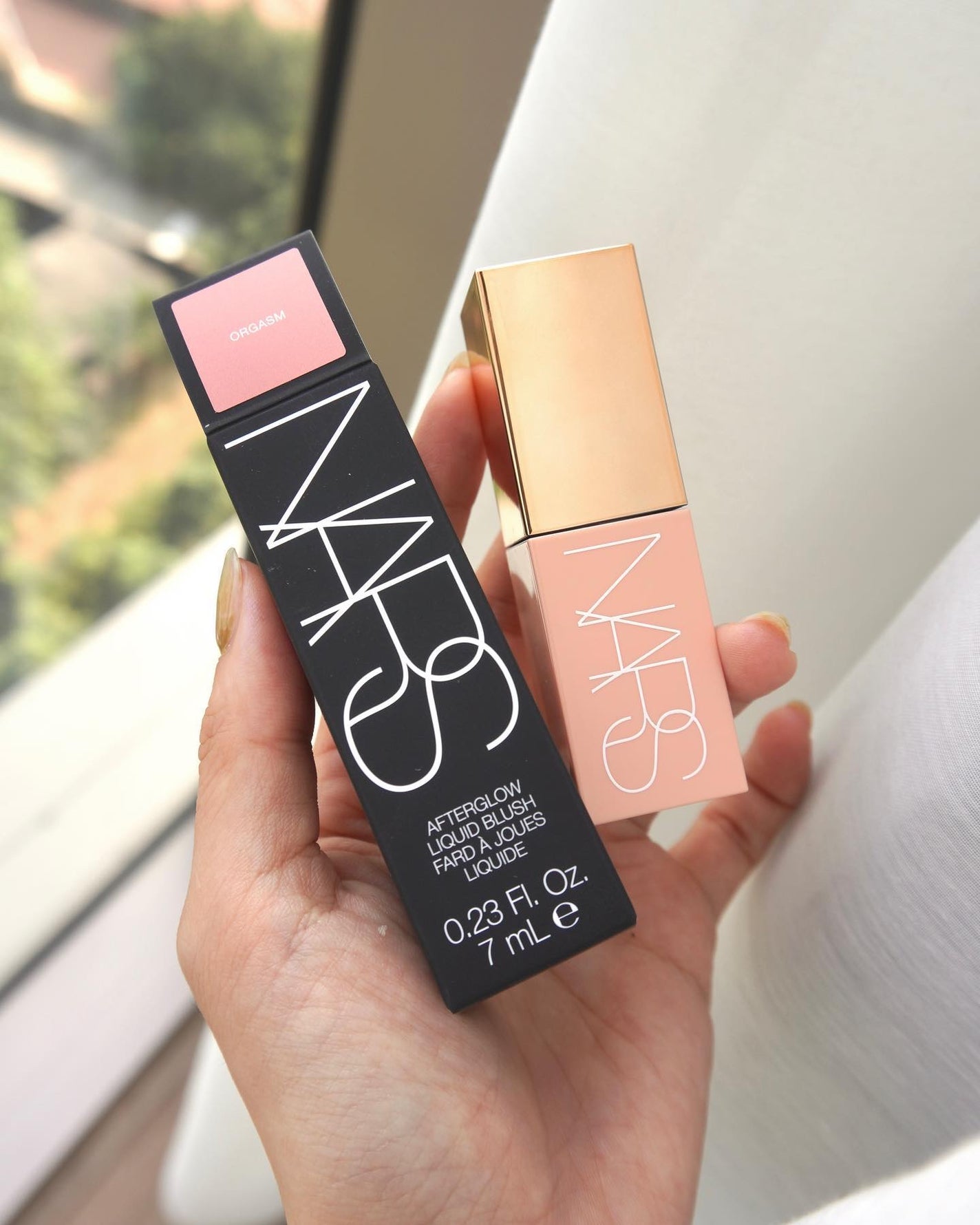 アフターグロー リキッドブラッシュ/NARS/リキッドチークを使ったクチコミ(3枚目)