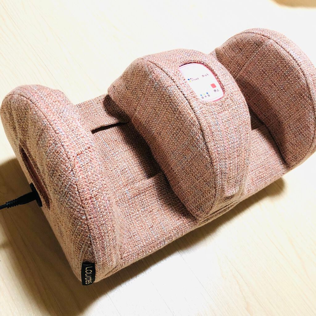 まーたん on LIPS 「足が浮腫むのでマッサージ機を購入❤️見た目も可愛いくてコンパク..」(1枚目)