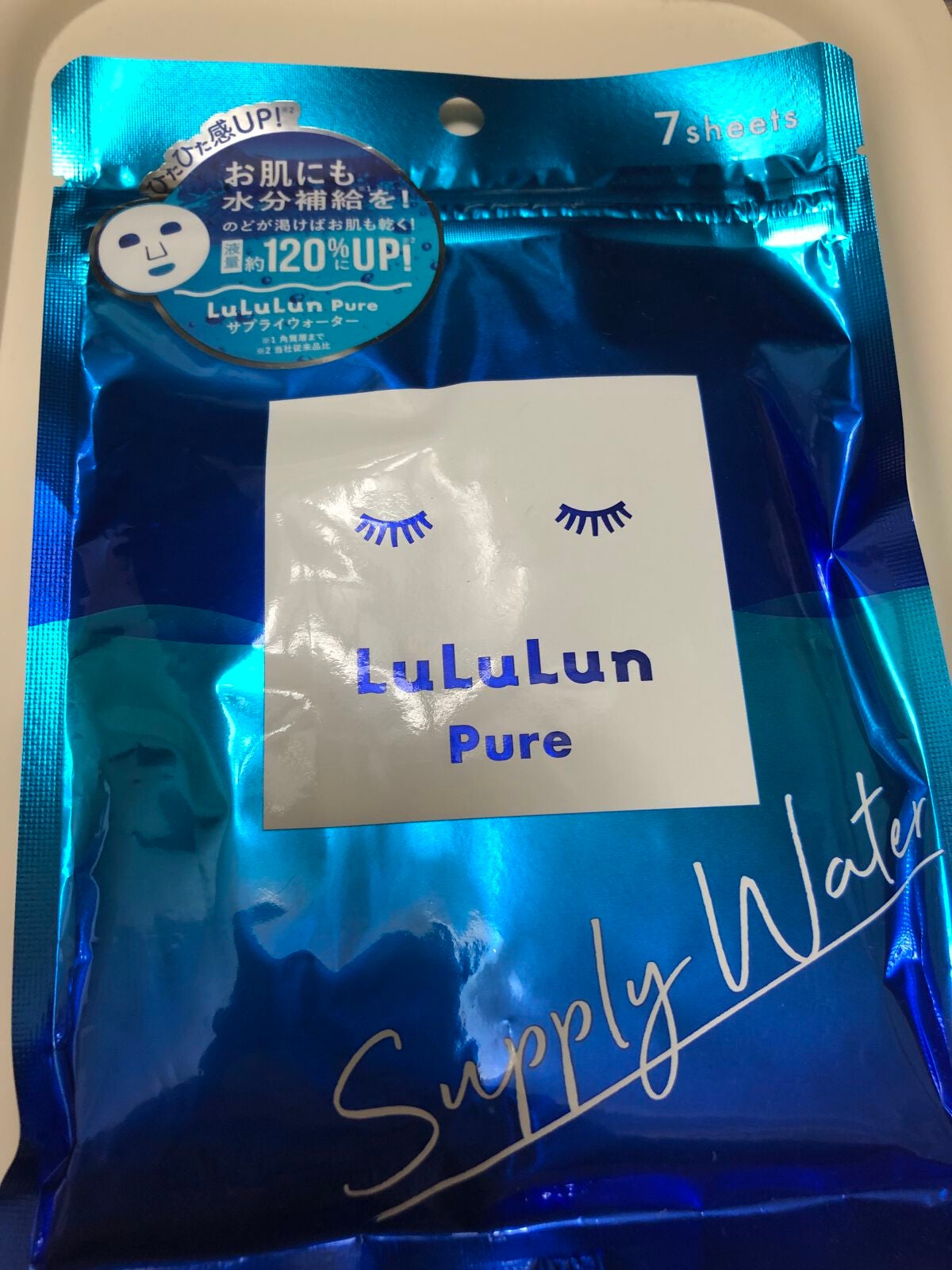 ルルルンピュア サプライウォーター/ルルルン/シートマスク・パックを使ったクチコミ(1枚目)