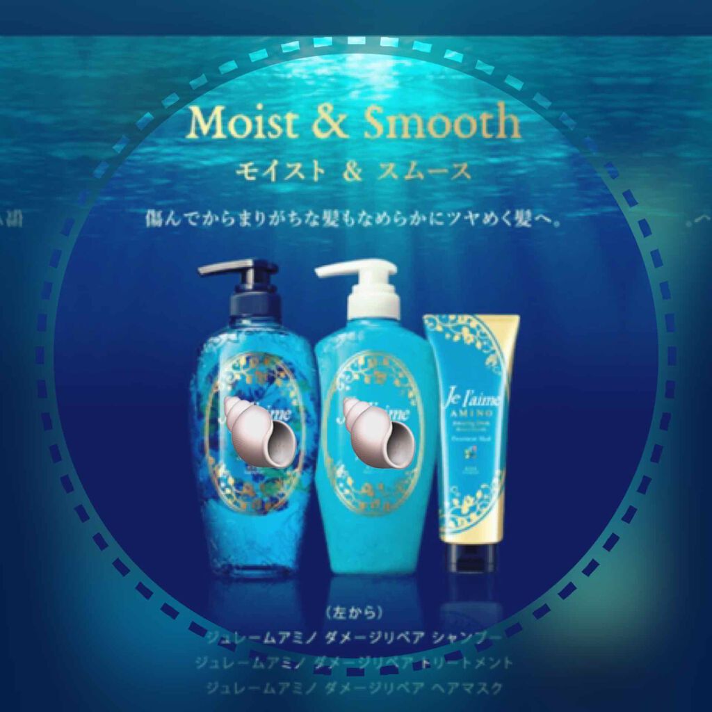 アミノ アルゲリッチ シャンプー／トリートメント(ディープモイスト) シャンプー/Je l'aime/市販シャンプーを使ったクチコミ（1枚目）