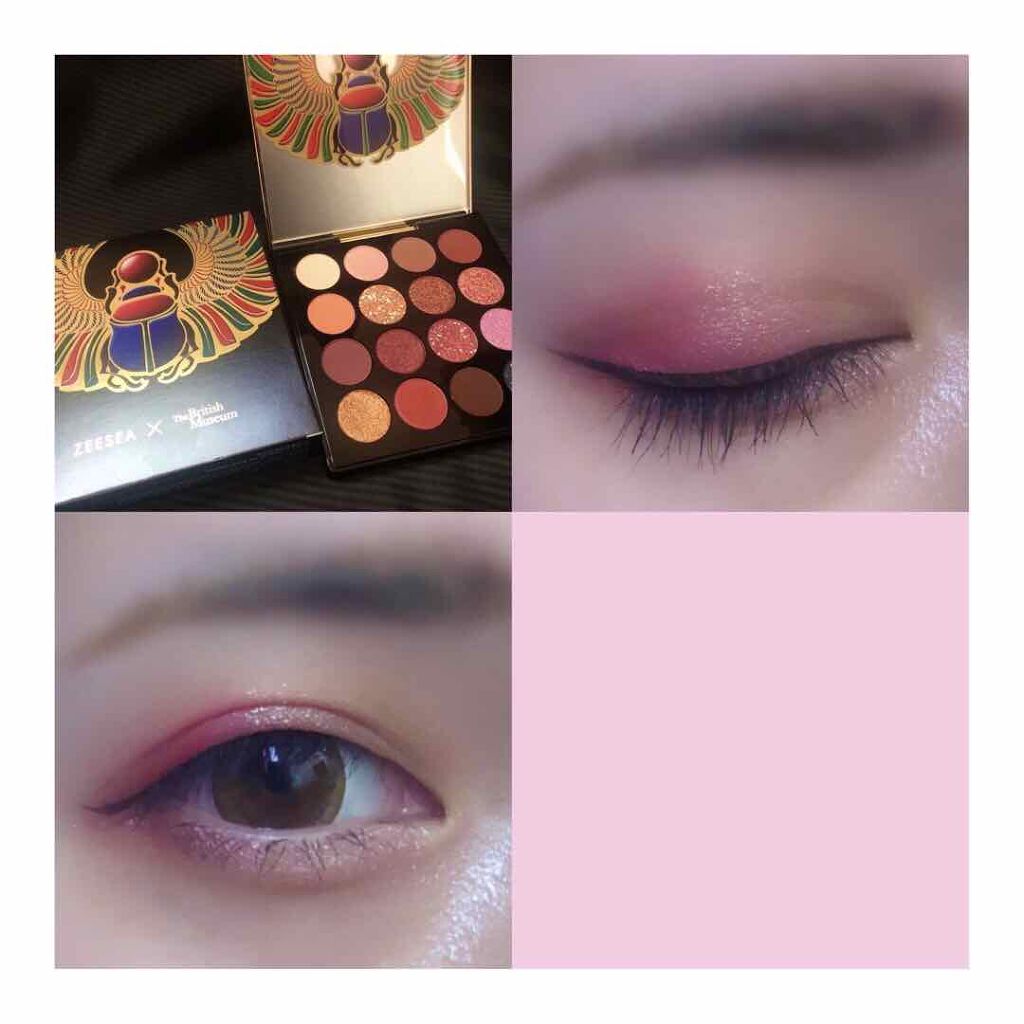 大英博物館 エジプトシリーズ アイシャドウパレット/ZEESEA/アイシャドウパレットを使ったクチコミ（1枚目）