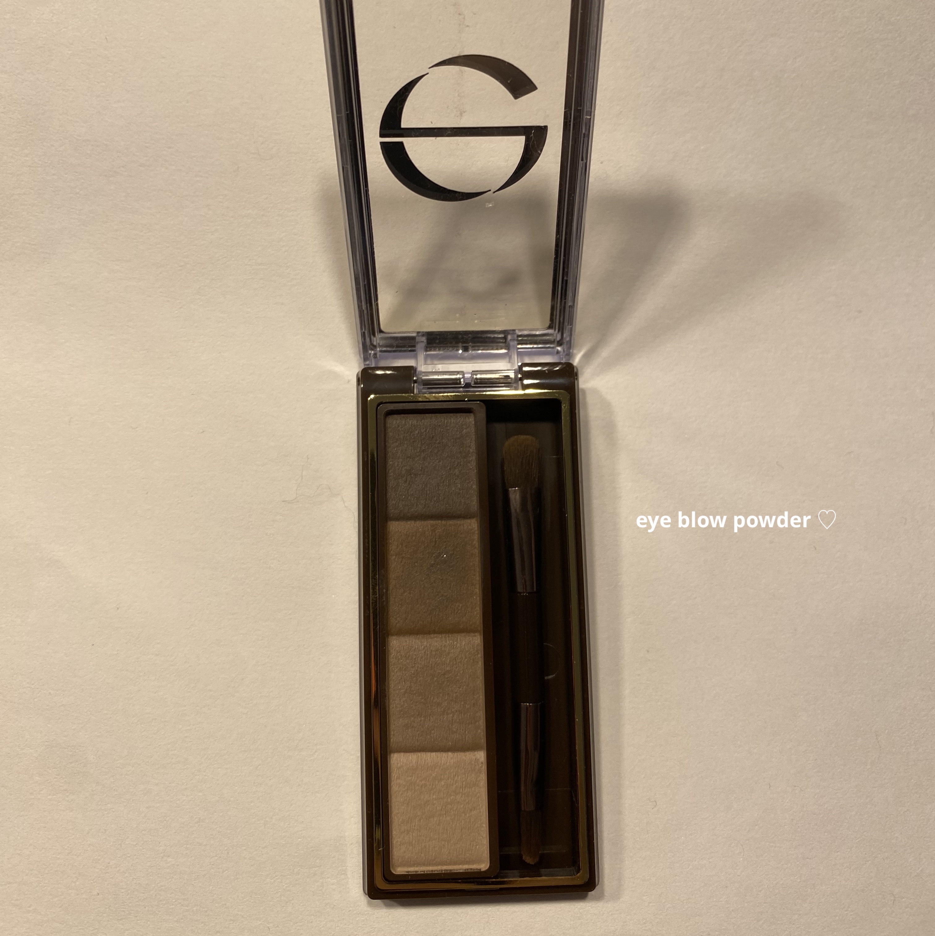 スタイリング パウダーアイブロウ/excel/パウダーアイブロウを使ったクチコミ（1枚目）