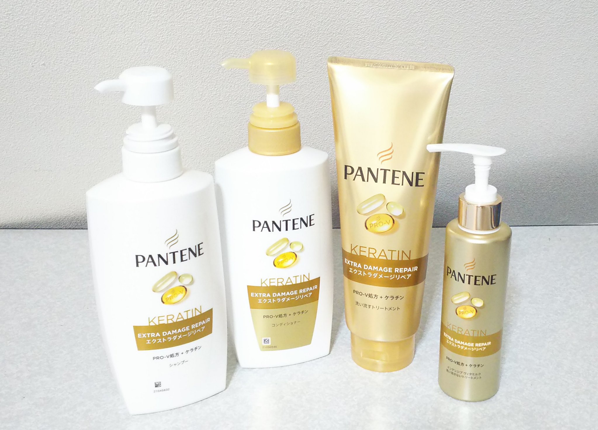 エクストラダメージリペア 洗い流すトリートメント 180g/パンテーン/洗い流すヘアトリートメントを使ったクチコミ（1枚目）