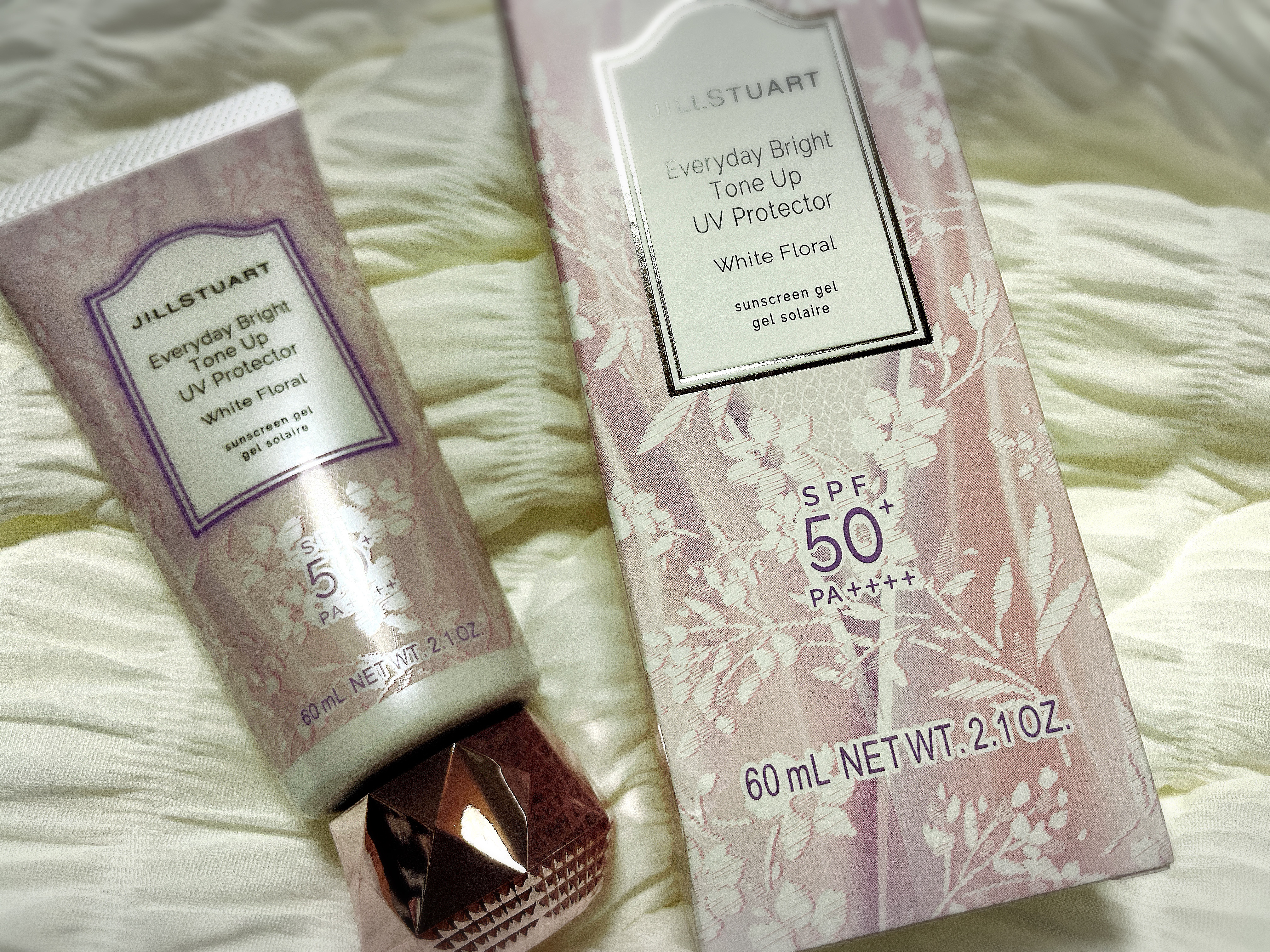 JILL STUART エブリデイブライト トーンアップ UVプロテクター ホワイトフローラルのクチコミ「JILL STUART
エブリデイブライト トーンアップ UVプロテクター ホワイトフローラル.....」（1枚目）