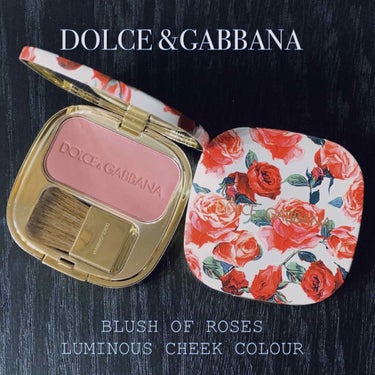 ブラッシュオブローズ ルミナスチークカラー/DOLCE&GABBANA BEAUTY/パウダーチークを使ったクチコミ（1枚目）