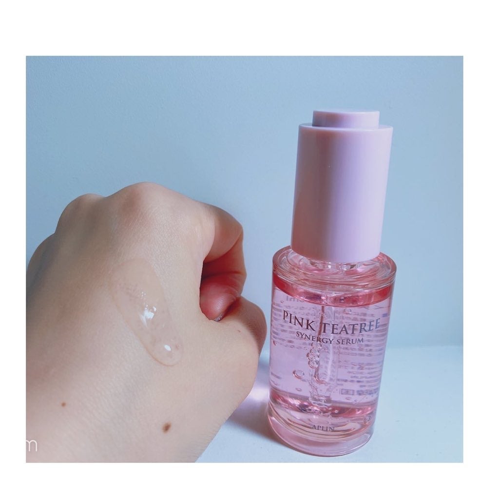 ピンクティーツリーシナジーセラム/APLIN/美容液を使ったクチコミ(3枚目)