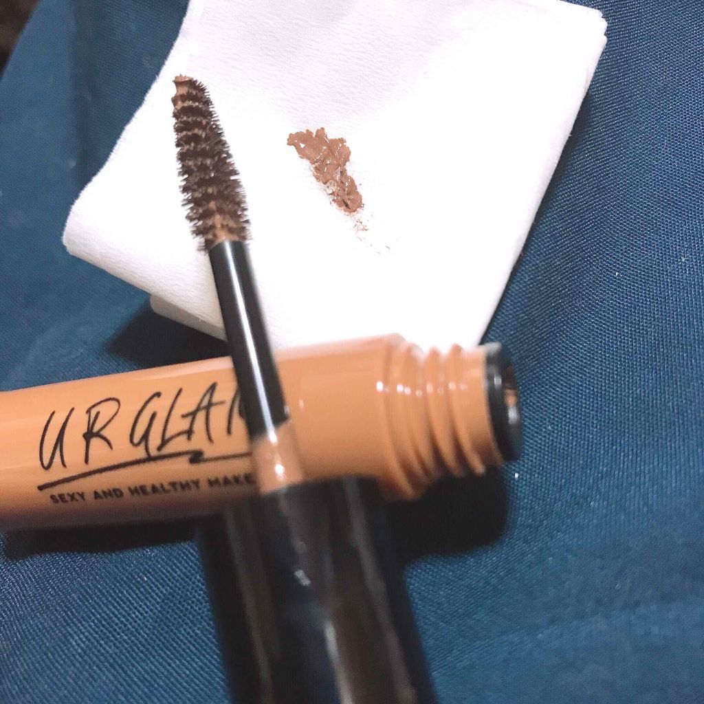UR GLAM　EYEBROW MASCARA ナチュラルブラウン/U R GLAM/眉マスカラを使ったクチコミ（2枚目）