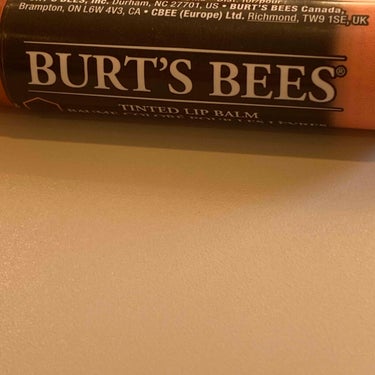 ティンテッド リップバーム/BURT'S BEES/リップケア・リップクリームを使ったクチコミ（1枚目）