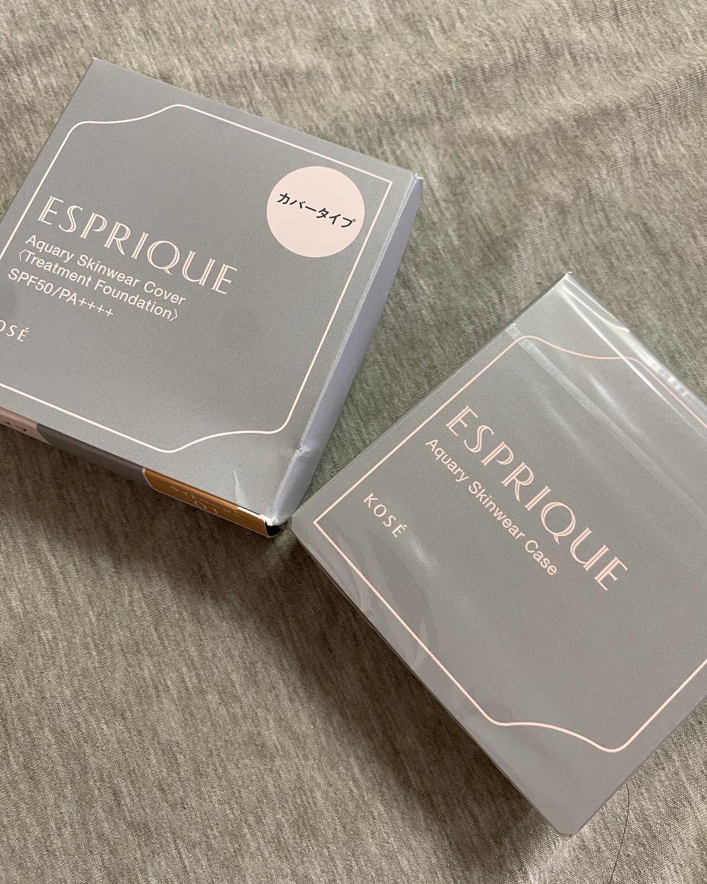 アクアリー スキンウェア カバー/ESPRIQUE/クッションファンデーションを使ったクチコミ(3枚目)