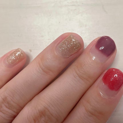 ウィークリージェル/HOMEI/ジェルネイルを使ったクチコミ(3枚目)