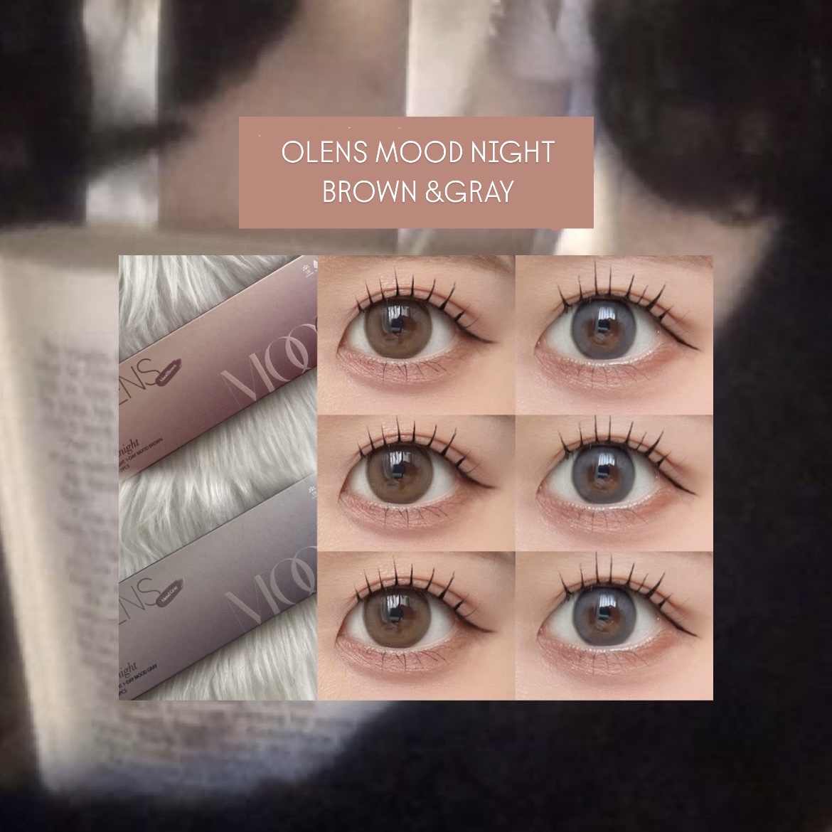 Moodnight 1day/OLENS/ワンデー（１DAY）カラコンを使ったクチコミ（1枚目）