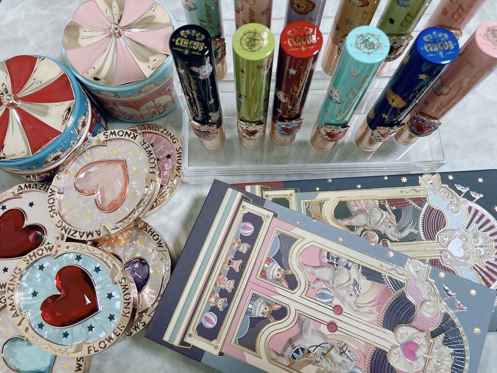 サーカスシリーズ グラデーションブラッシュ /FlowerKnows/パウダーチークを使ったクチコミ(8枚目)