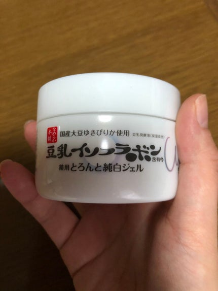 とろんと濃ジェル 薬用美白 N/なめらか本舗/オールインワン化粧品を使ったクチコミ(1枚目)