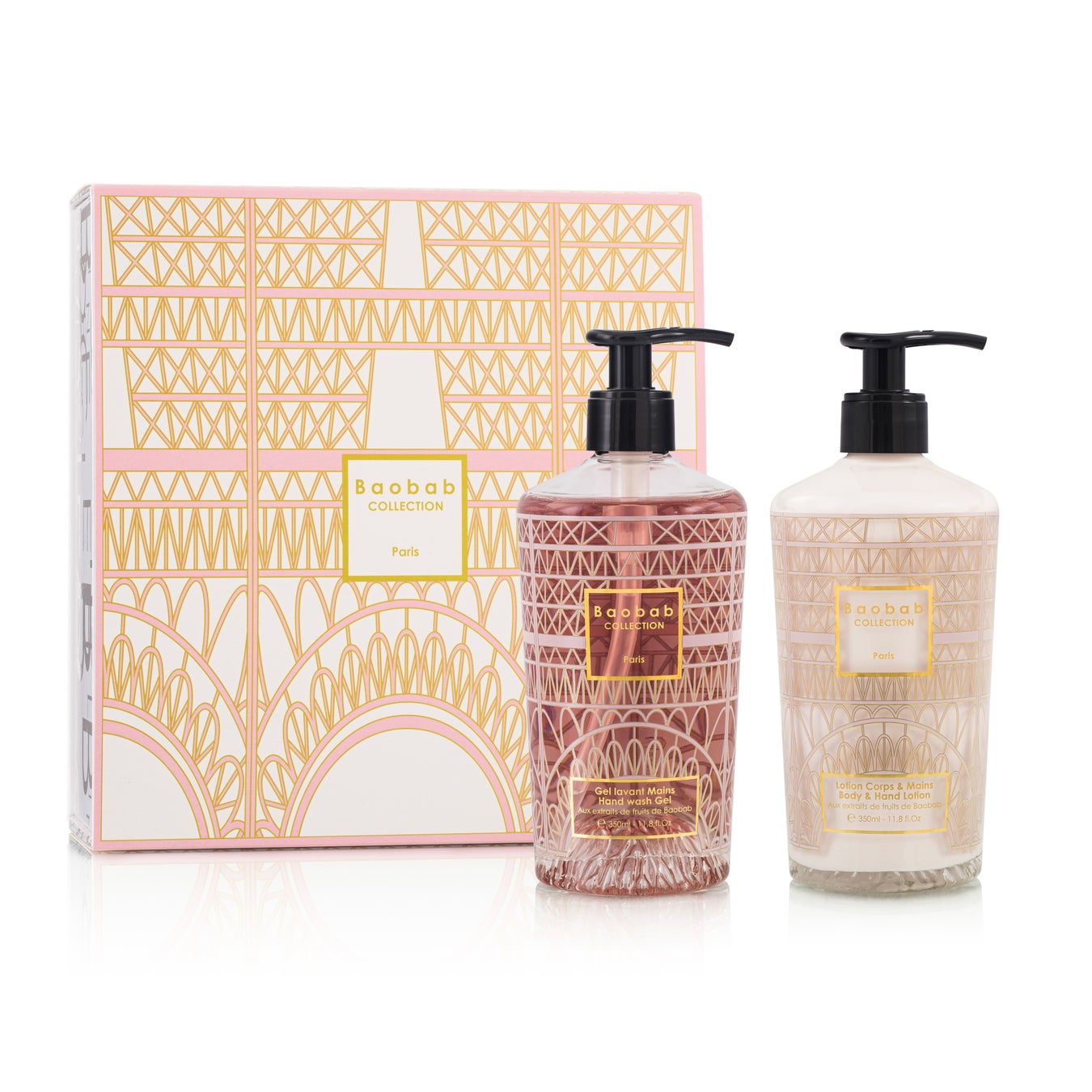 Baobab COLLECTION ボディ&ハンドローション ＋ ハンドウォッシュジェル パリ