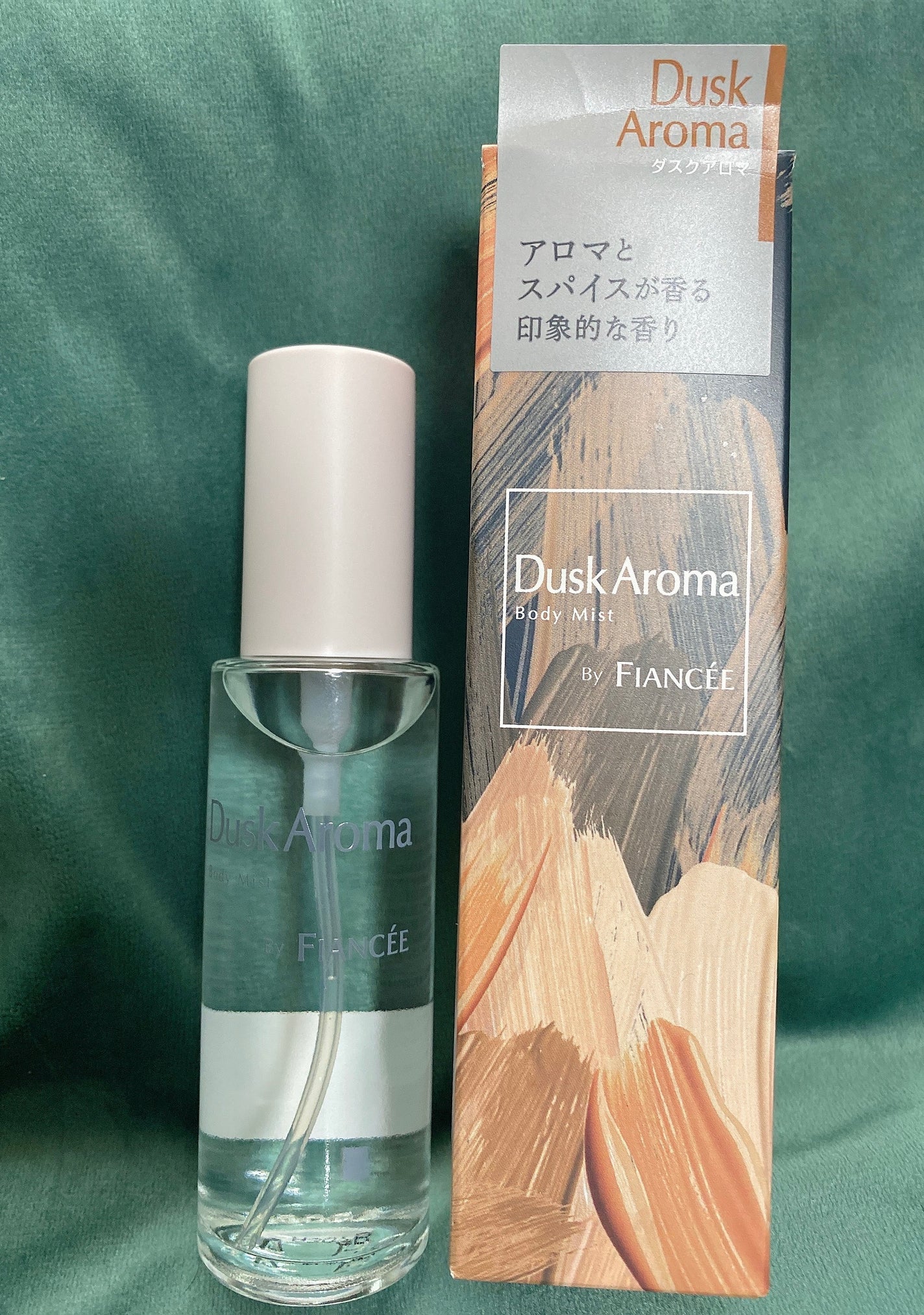 ボディミスト ダスクアロマ/フィアンセ/香水を使ったクチコミ(1枚目)