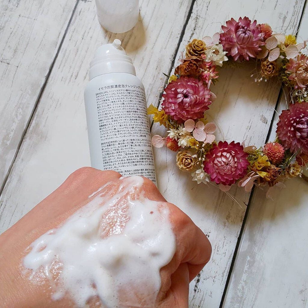 イセラ炭酸濃密泡クレンジング/フロムココロ/泡洗顔を使ったクチコミ(3枚目)