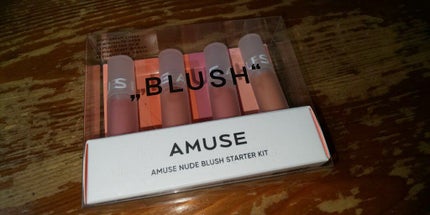 ミニブラッシュキット/AMUSE/リキッドチークを使ったクチコミ(1枚目)