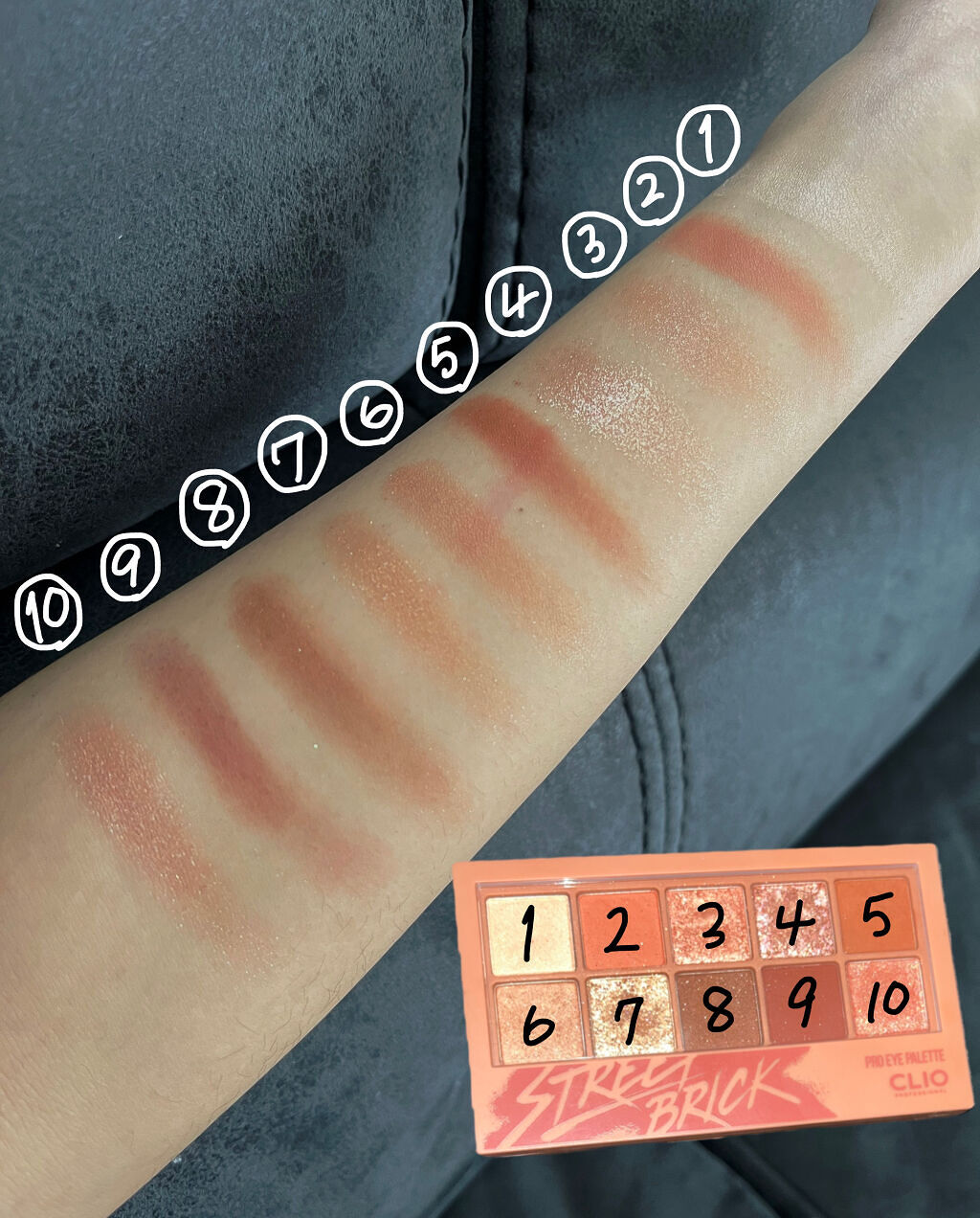 プロ アイ パレット/CLIO/アイシャドウパレットを使ったクチコミ（2枚目）
