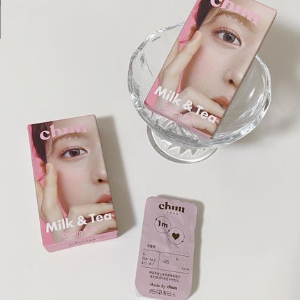 chuuLENS Milk&Tea 1day/chuu LENS/ワンデー(1DAY)カラコンを使ったクチコミ(5枚目)