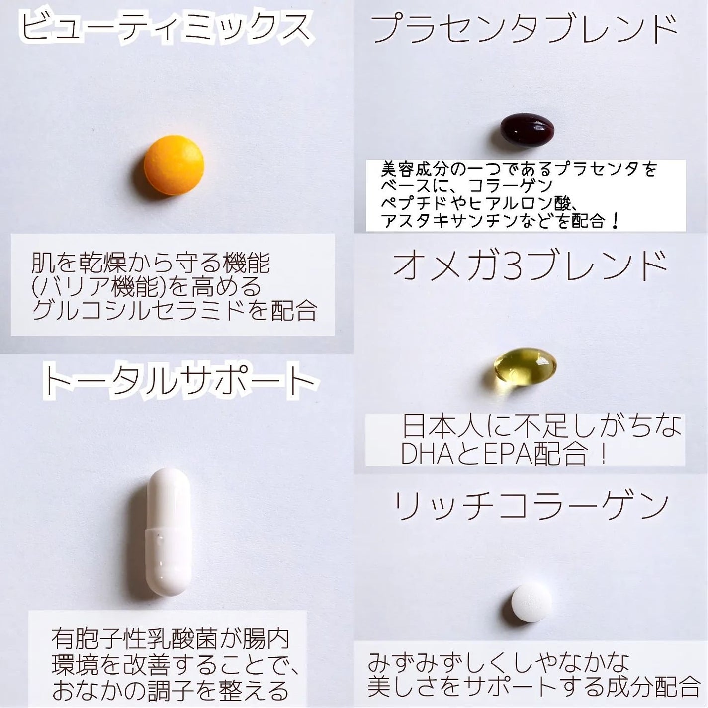 パーソナライズサプリメント「FUJIMI(フジミ)」/FUJIMI/健康サプリメントを使ったクチコミ(4枚目)