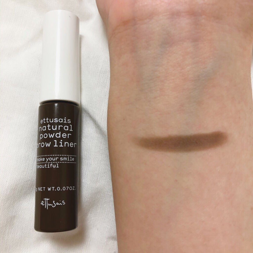 エテュセ チップオン アイブロウ WP/ettusais/パウダーアイブロウを使ったクチコミ(3枚目)