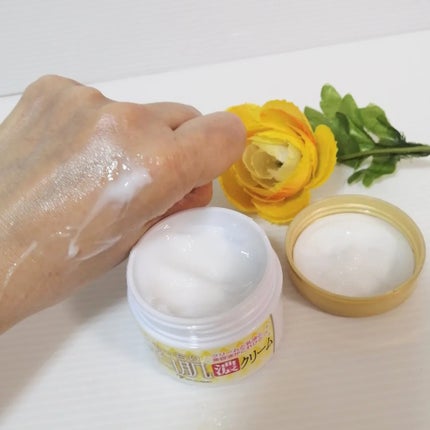 金のプラセンタもっちり白肌濃クリーム/ホワイトラベル/フェイスクリームを使ったクチコミ(5枚目)