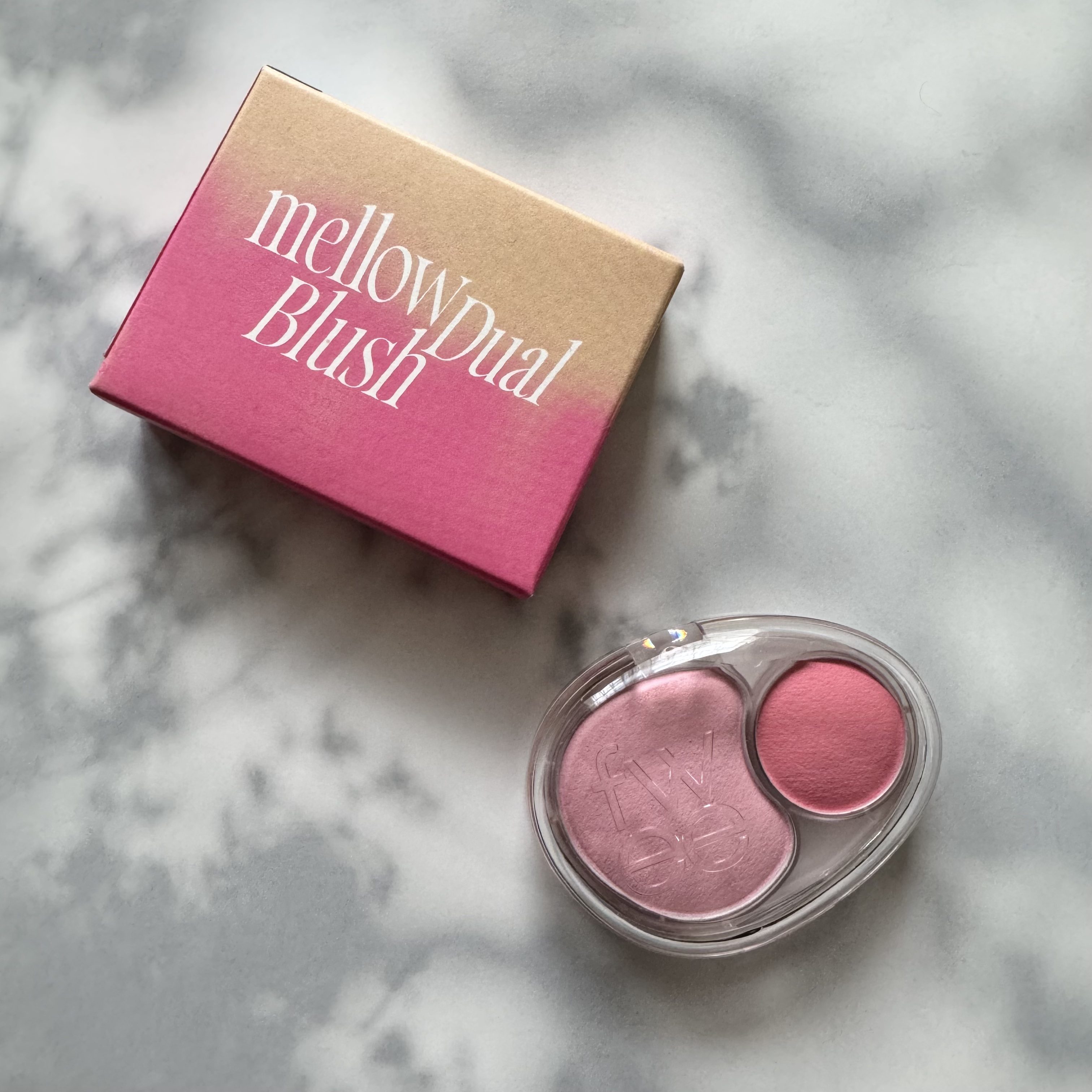 デュアルチークメロウ/fwee/ジェル・クリームチークを使ったクチコミ（1枚目）