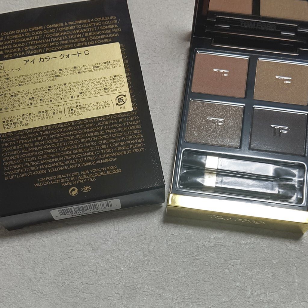 ゆ on LIPS 「トムフォードアイカラークォードCローズトパーズ争奪戦になるかと..」(1枚目)