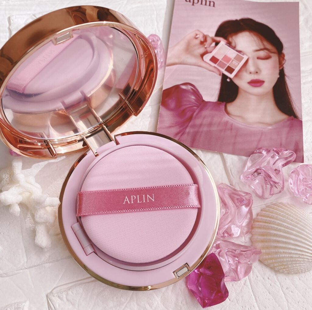 ピンクティーツリーカバークッション/APLIN/クッションファンデーションを使ったクチコミ（2枚目）